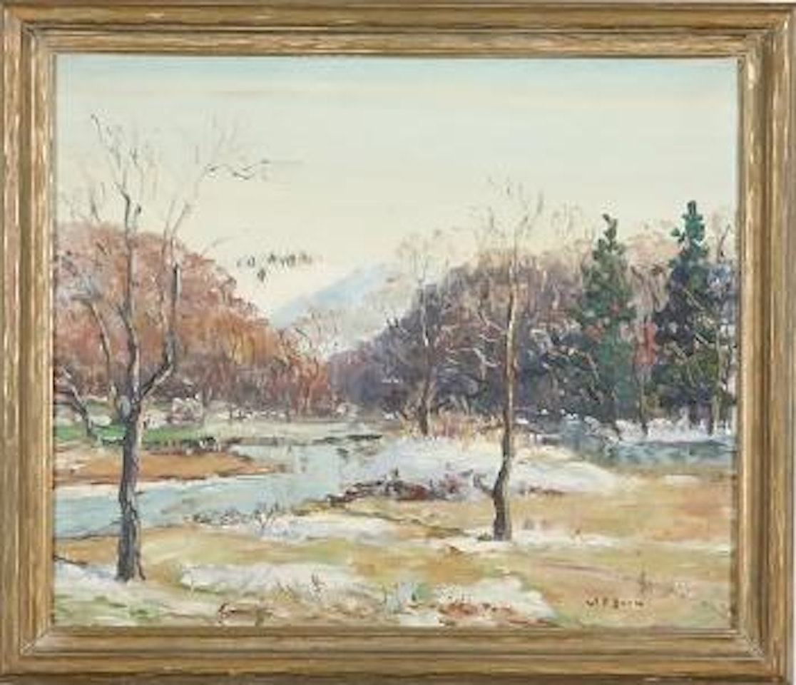 Berks County Scene by Walter Emerson Baum