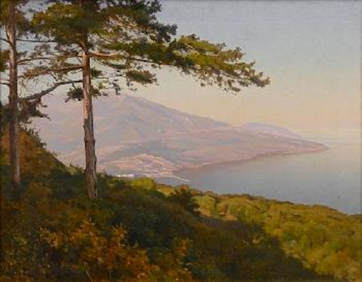 View of Yalta by Jossif Kratschowski