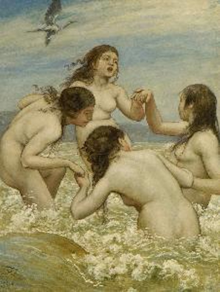 Tanz in den Wellen by Hans Thoma