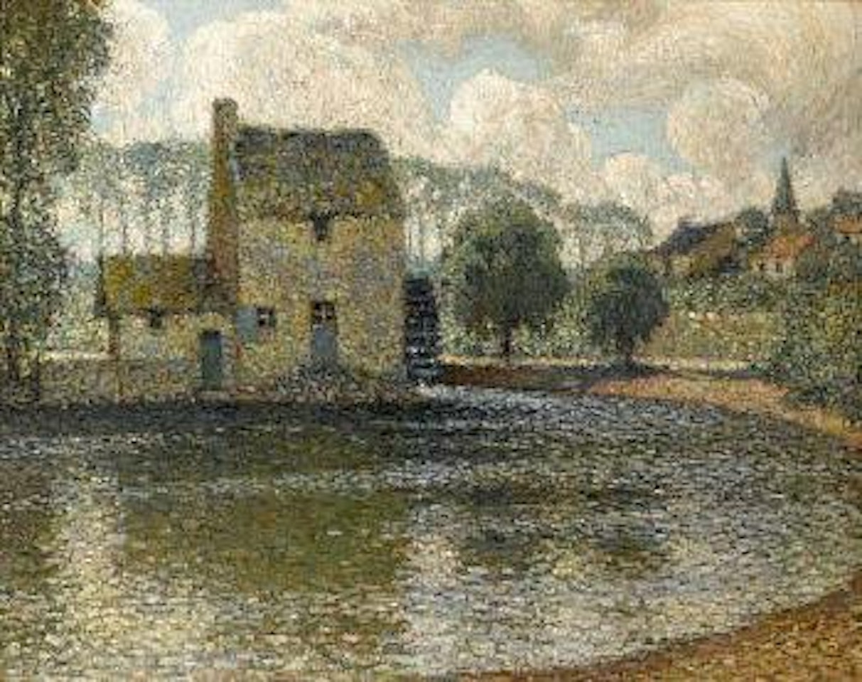 Moulin gris, Montreuil-Bellay by Henri Le Sidaner