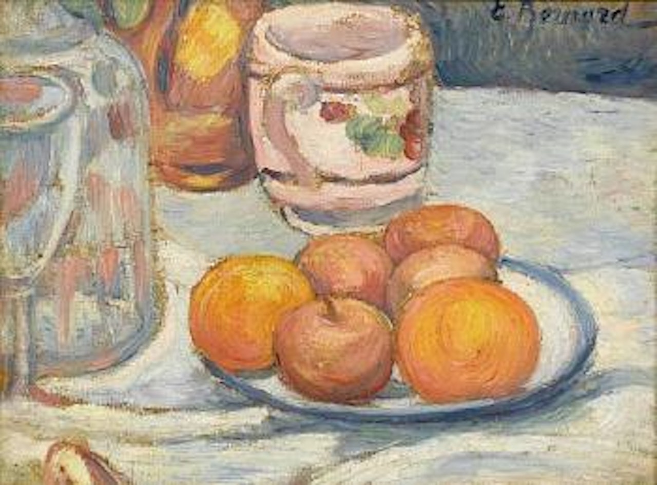 Nature morte aux pommes by Emile Bernard