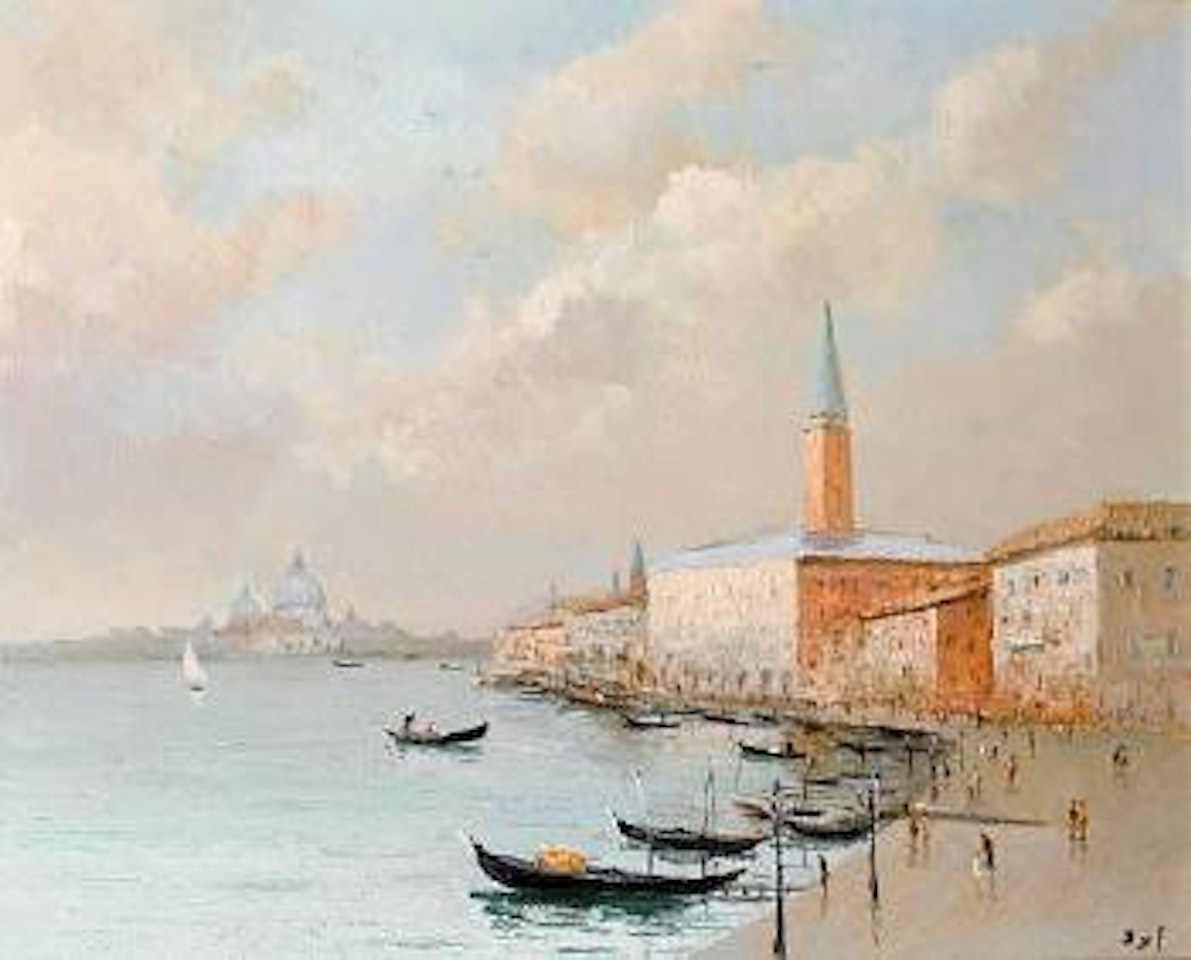 Le Palais des Doges à Venise by Marcel Dyf