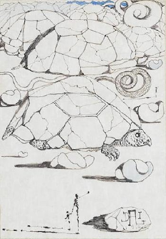 Illustration for Mao-tse-tung by Salvador Dali
