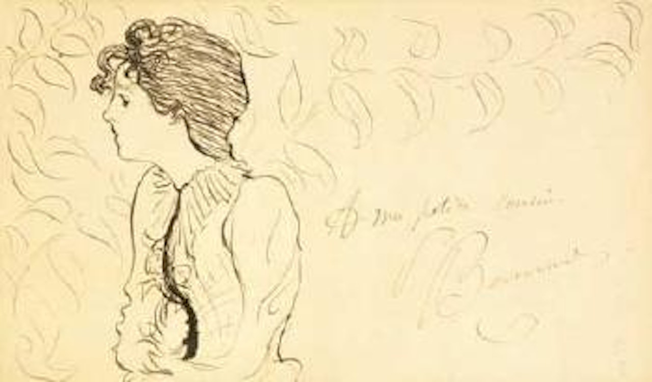 La cousine de l'artiste by Pierre Bonnard