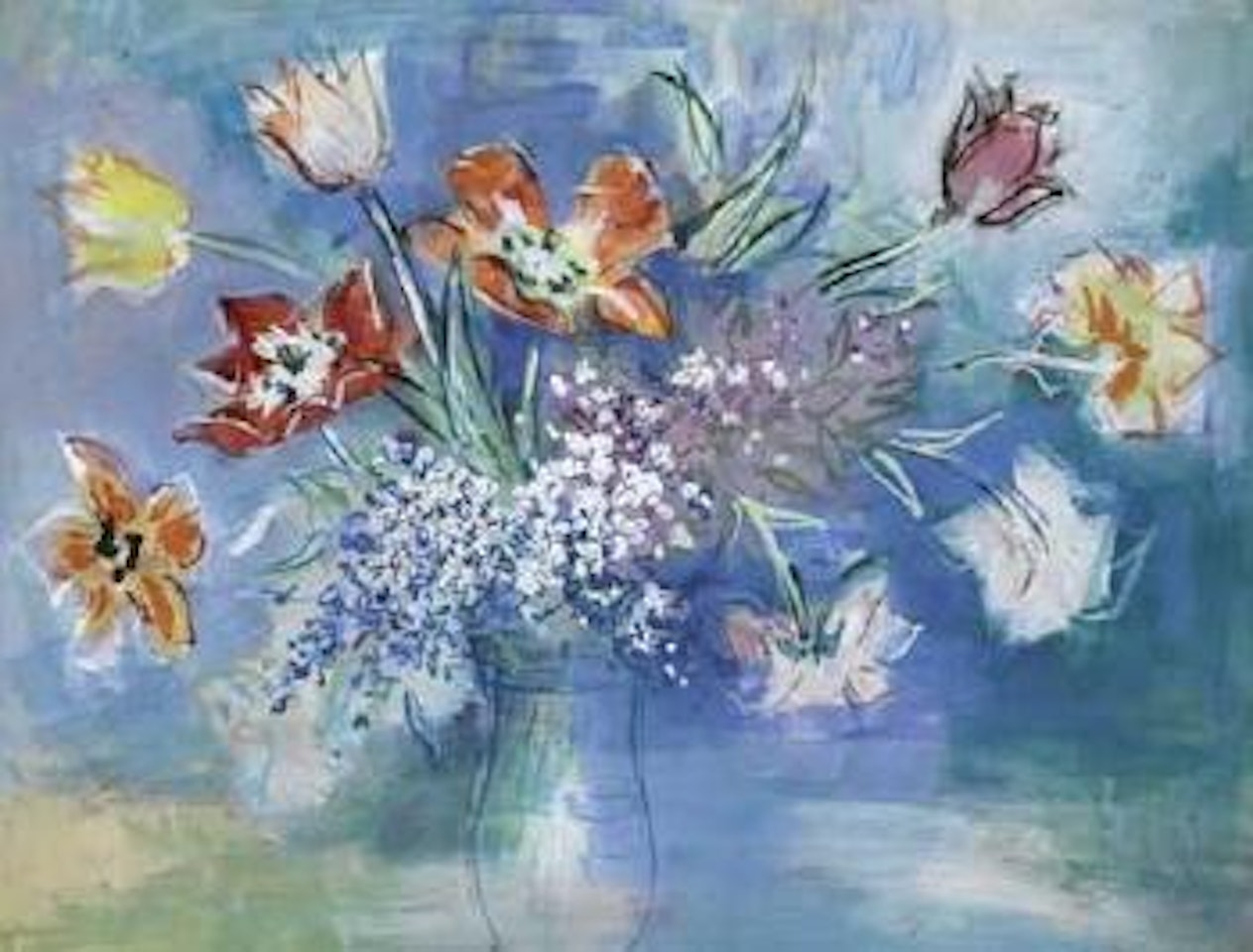 Bouquet de fleurs by Jean Dufy