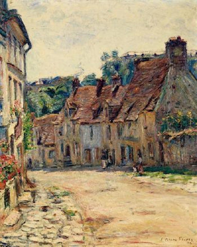 Paysage, Rue de Falaise by Othon Friesz