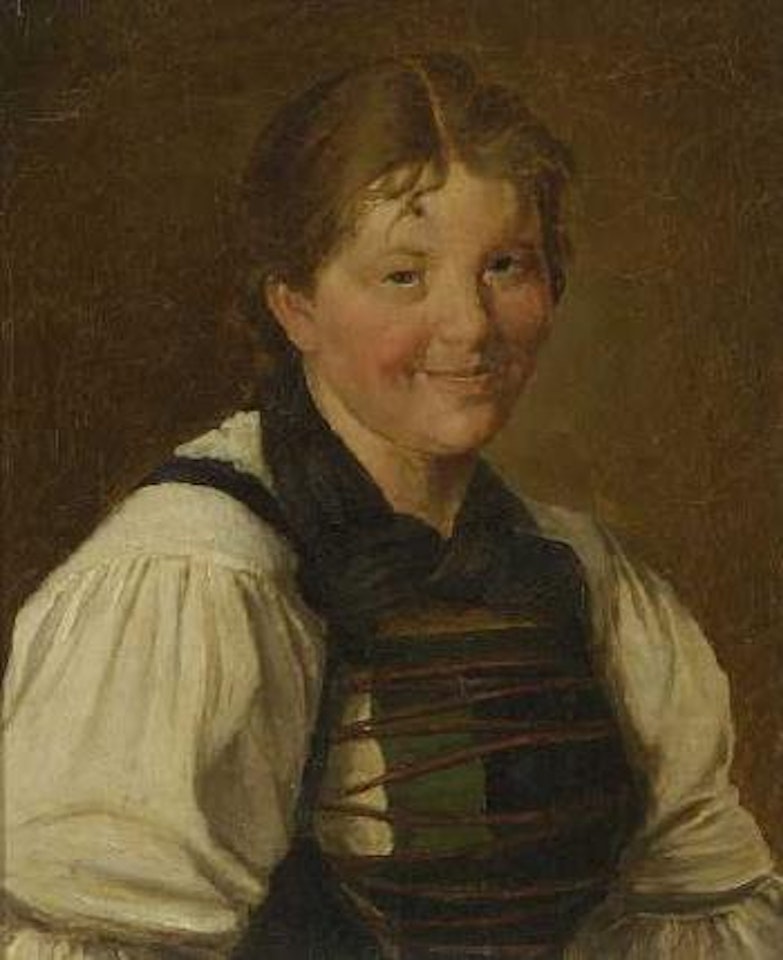 Bauerndirndl by Franz von Defregger