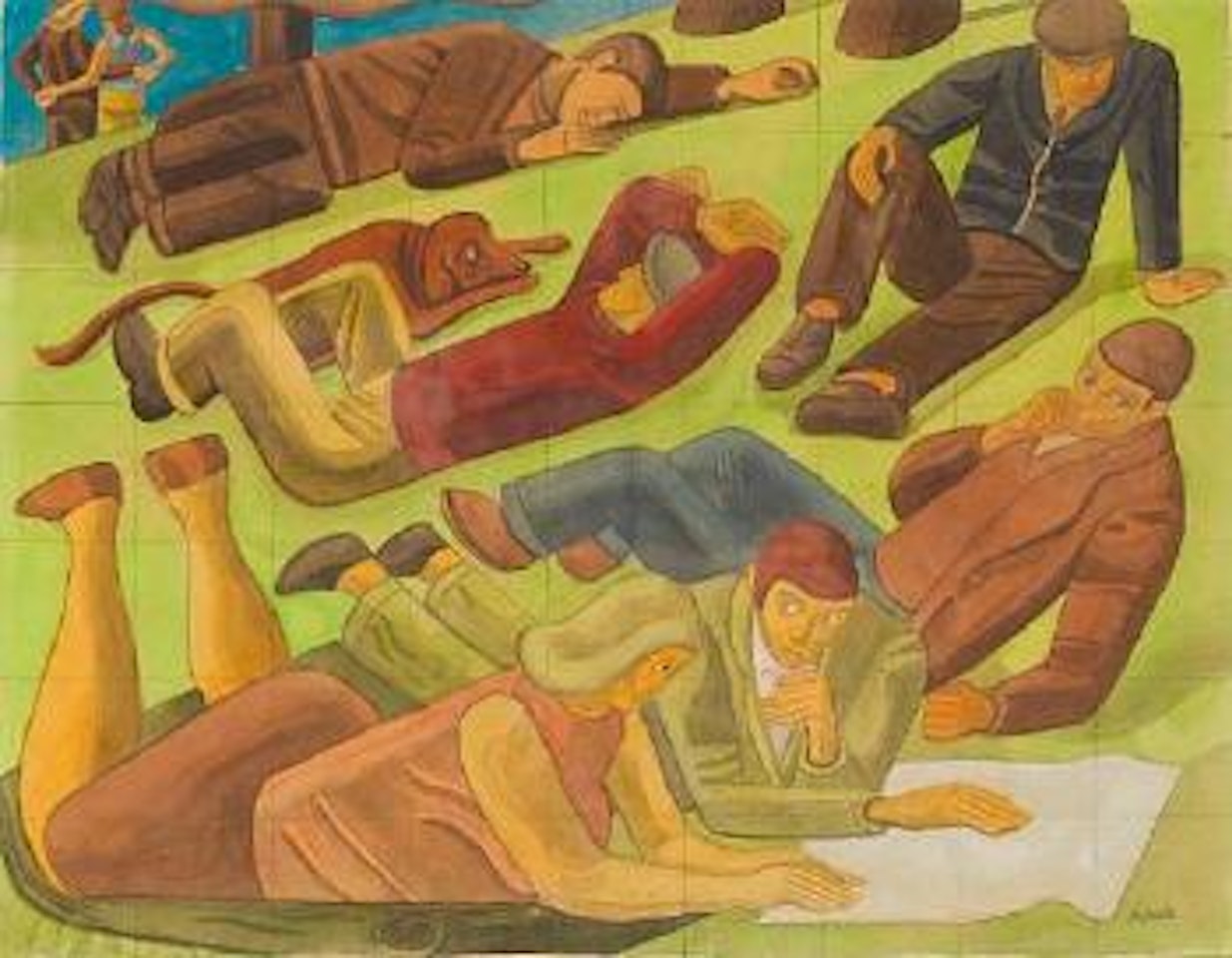 Primrose Hill by William Roberts