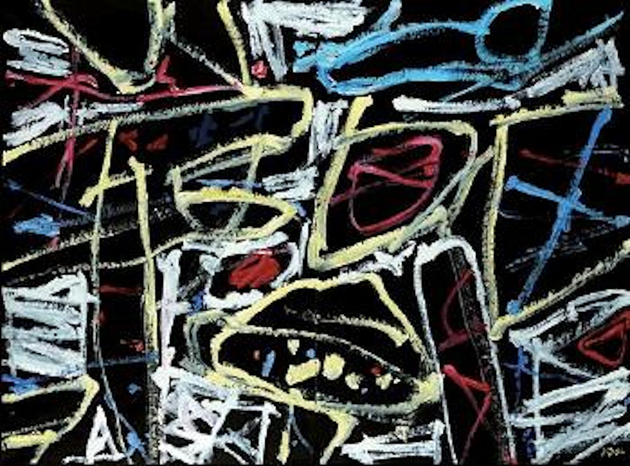Main courante II, 30 by Jean Dubuffet