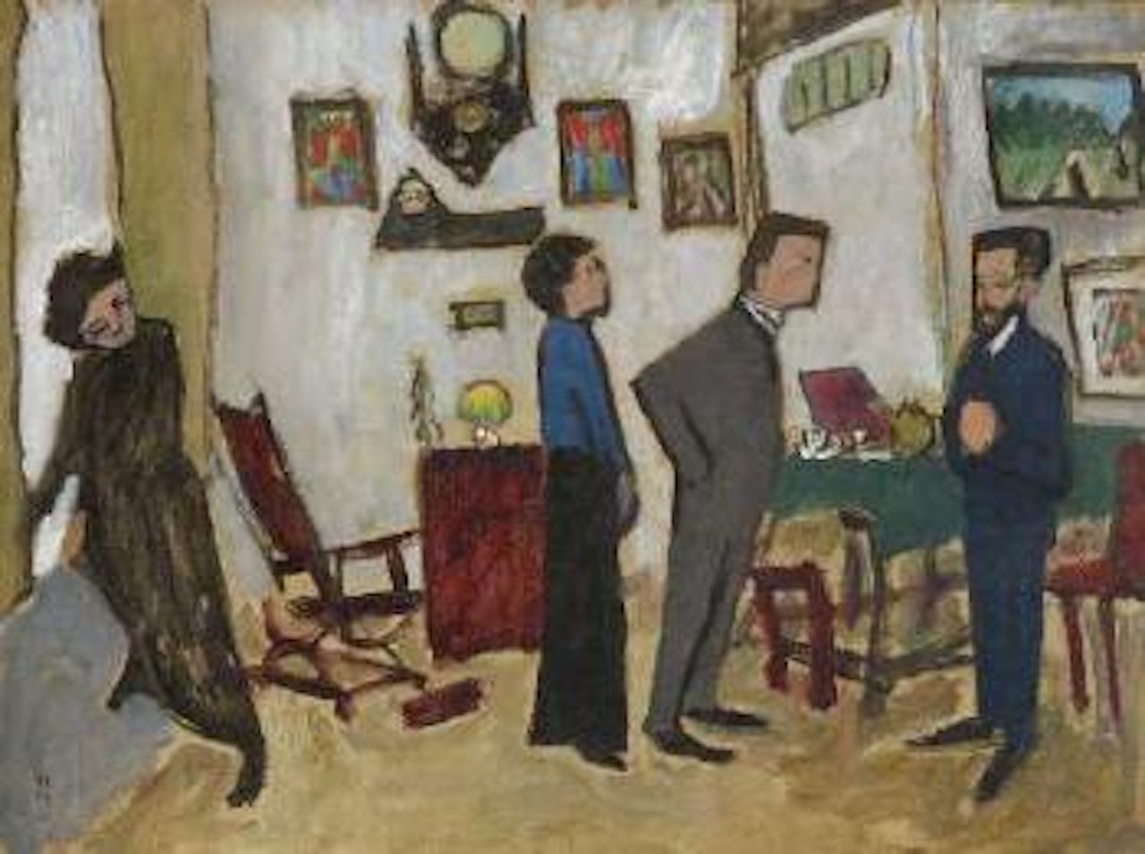 Nach dem Tee II by Gabriele Münter
