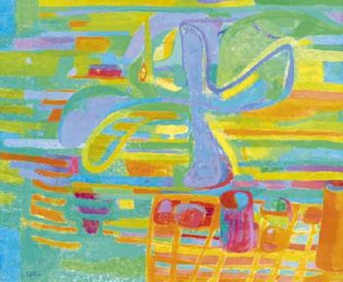 Tapisserie à l'oiseau bleu by Maurice Esteve