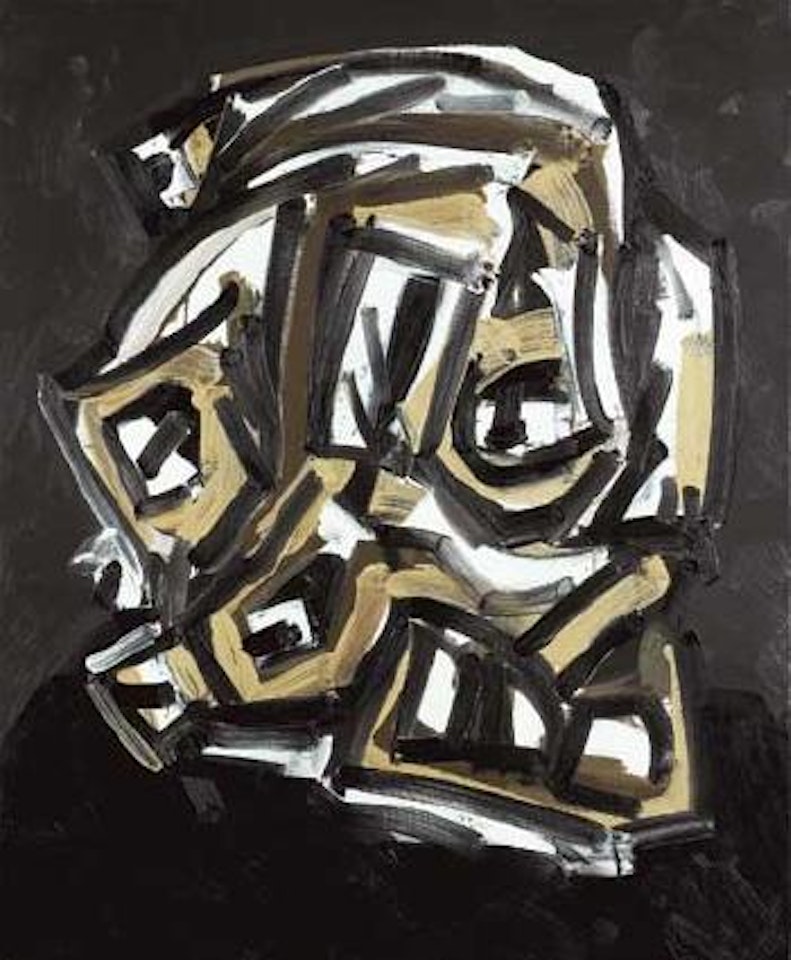 Portrait N. 2/90 by Antonio Saura