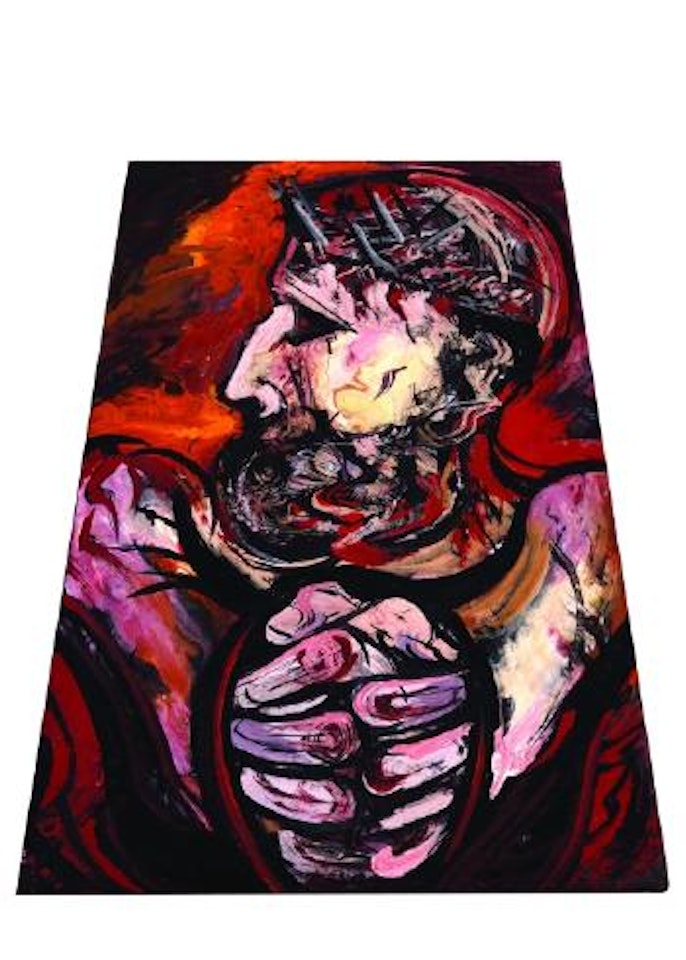 Estudio proyecto para el 'Cristo hombre del Polyforum Cultural Siqueiros' by David Alfaro Siqueiros