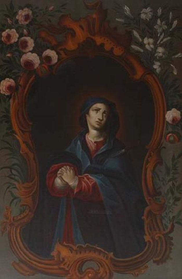 Virgen Dolorosa by Mexican School