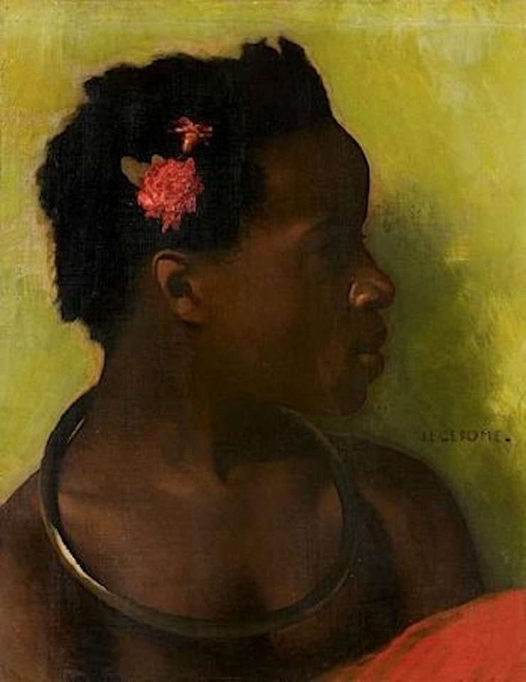 Buste d'esclave noire by Jean Léon Gérome