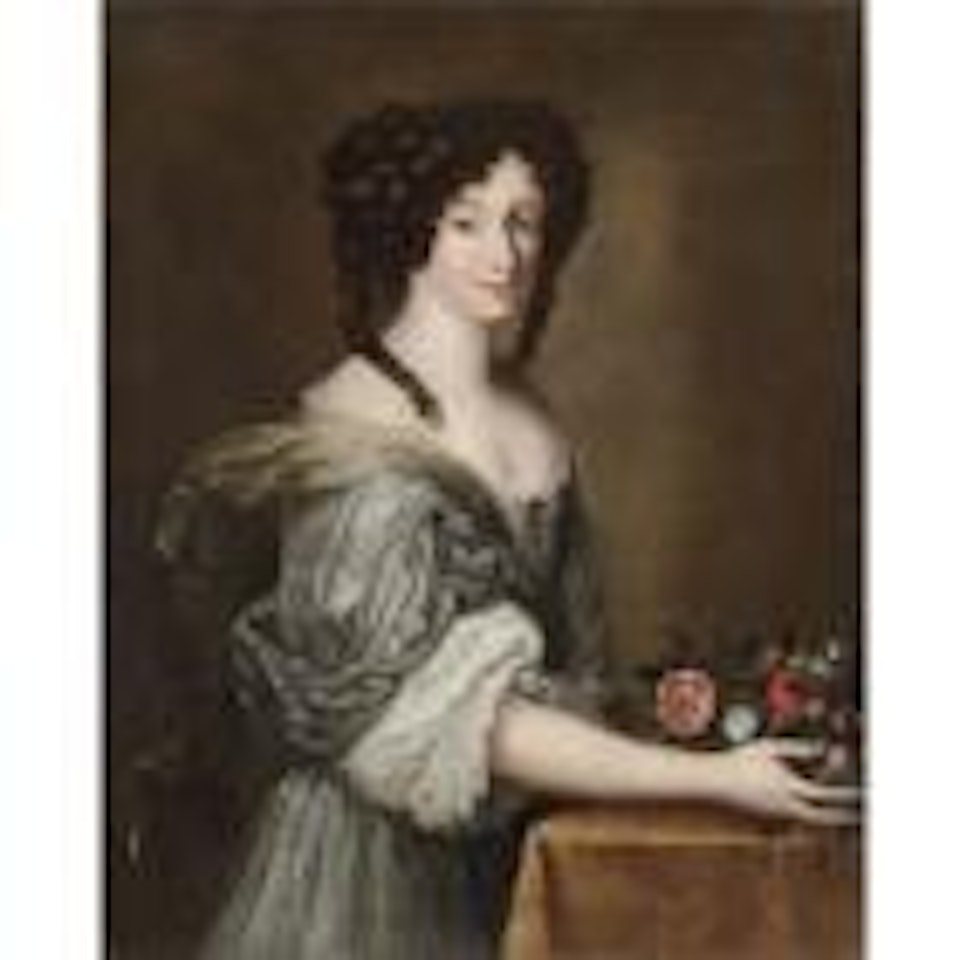 Portrait of a lady by Jacob Ferdinand Voet