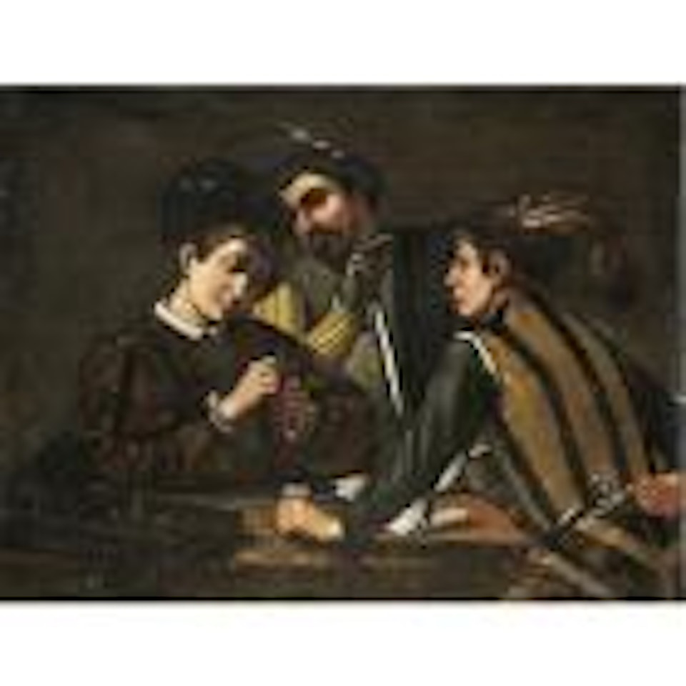 The card players by Caravaggio