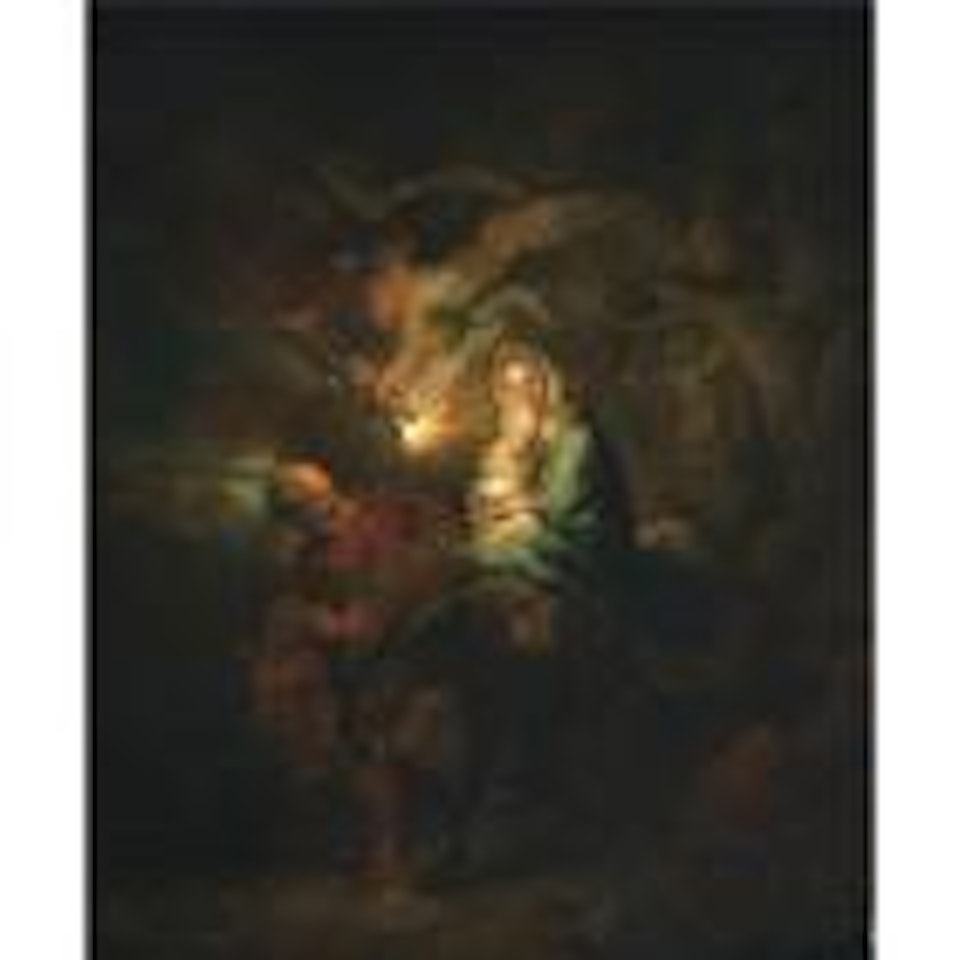 The Flight into Egypt by Christian Wilhelm Ernst Dietrich