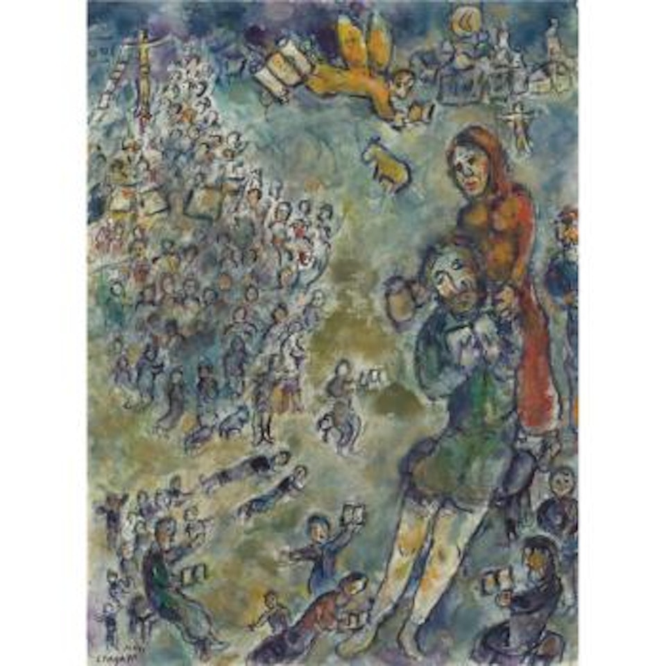 Job by Marc Chagall