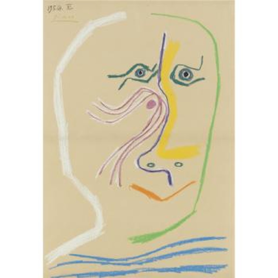 TÃªte d'homme III by Pablo Picasso