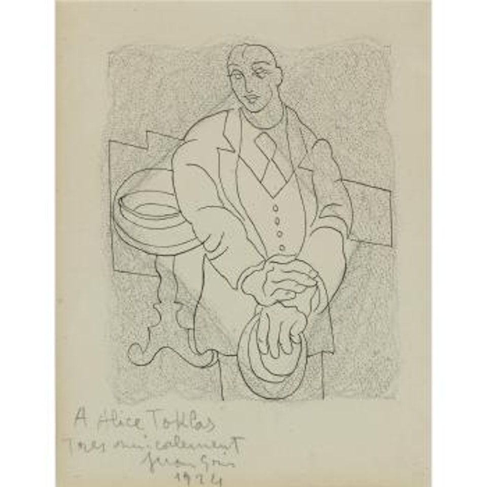 Homme avec chapeau by Juan Gris
