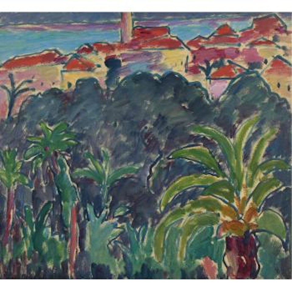 Südliche Landschaft, Bordighera (Southern Landscape, Bordighera) by Alexej von Jawlensky