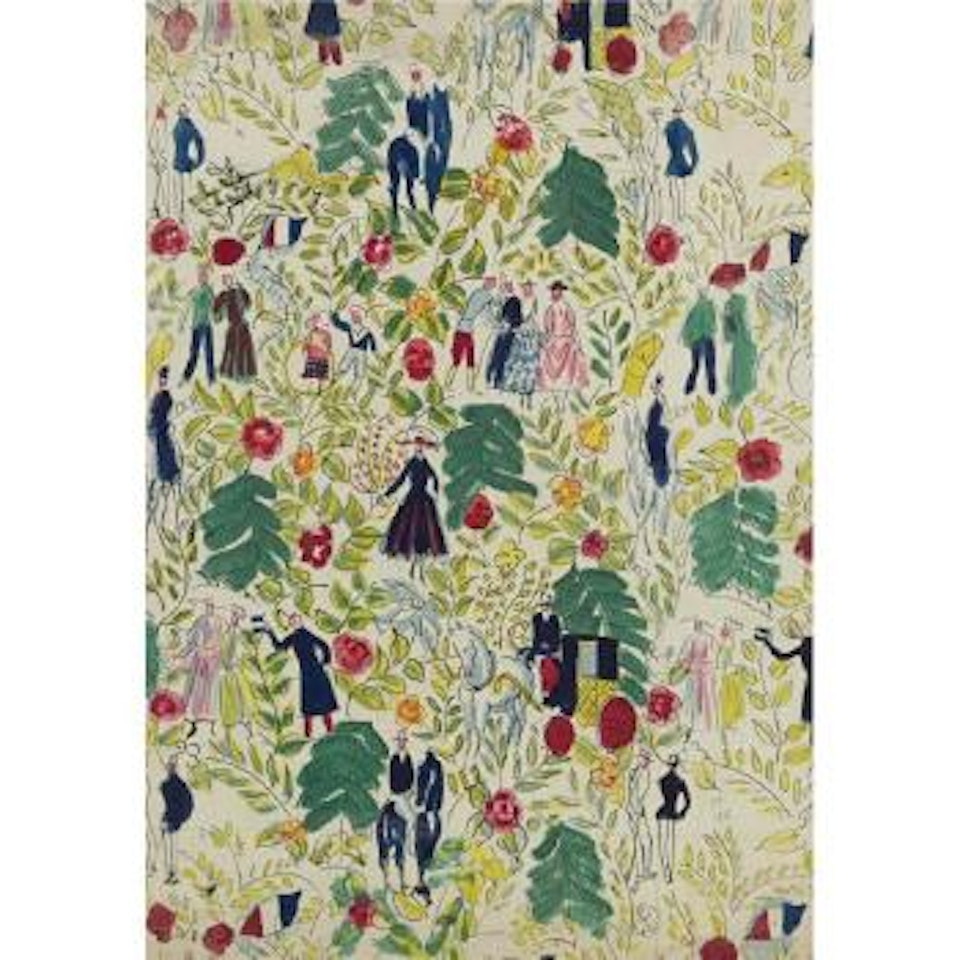 La promenade au bois by Raoul Dufy