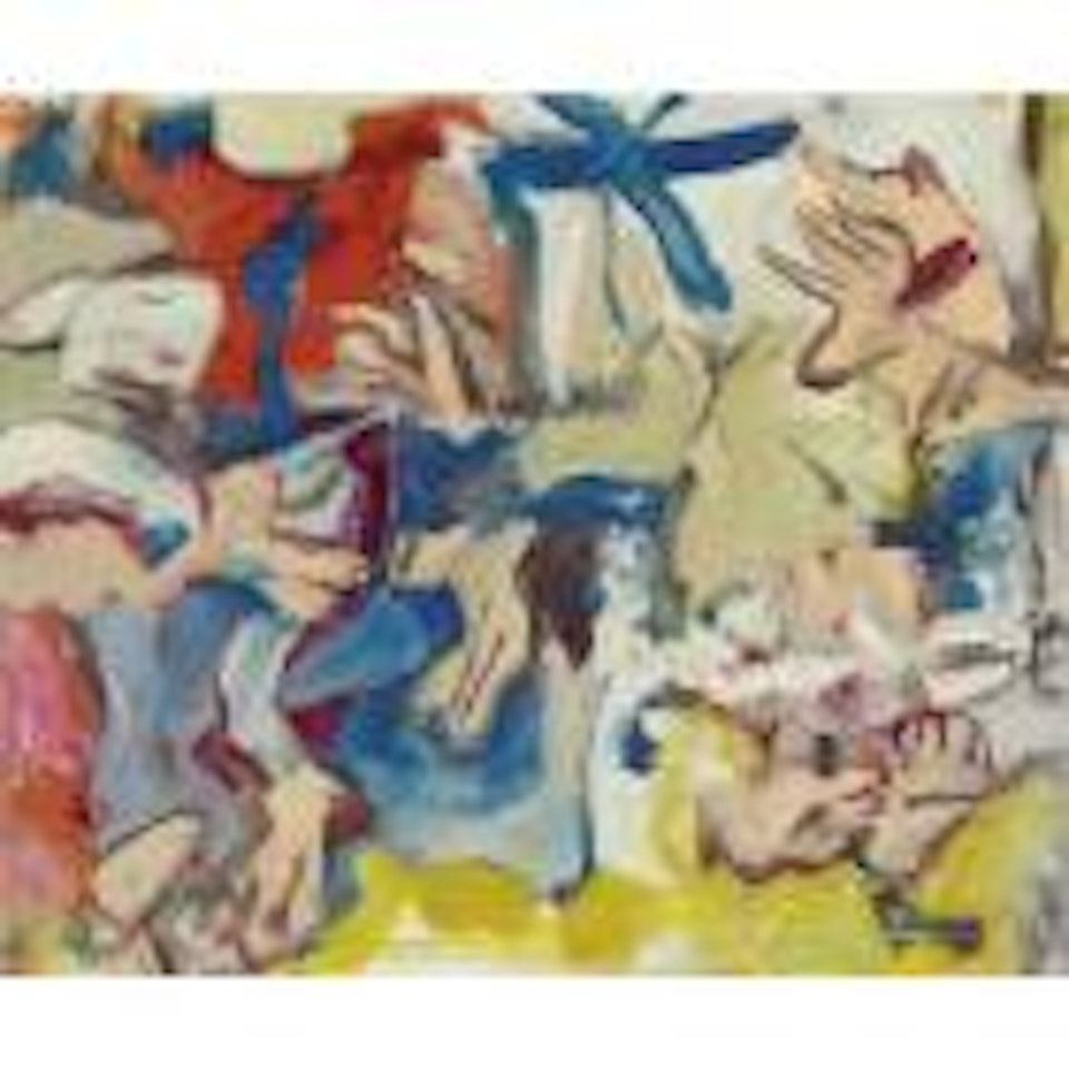 Figures in landscape no. 1 by Willem de Kooning