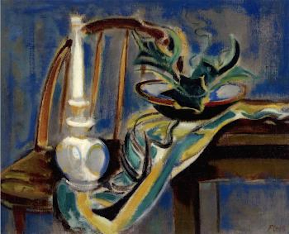 Stilleben mit Kerze by Joseph Floch