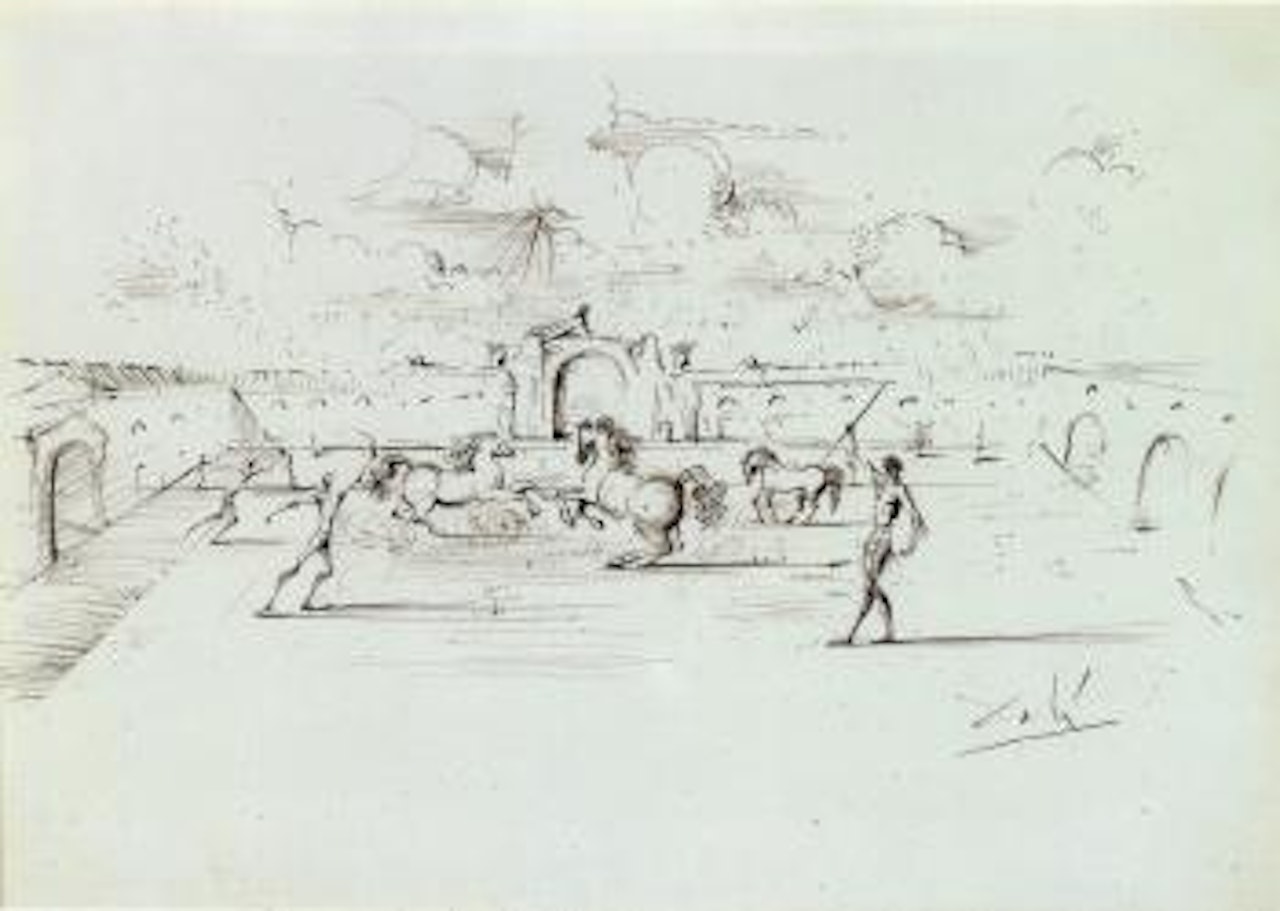 Piazzetta by Salvador Dali