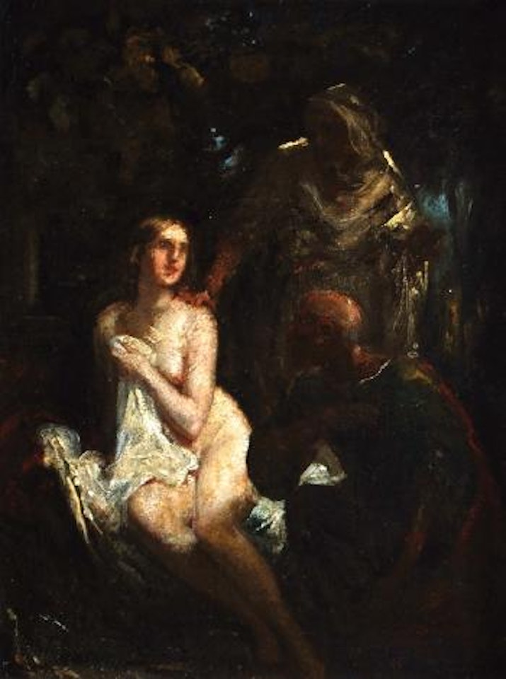 Susana y los viejos by Eugene Delacroix