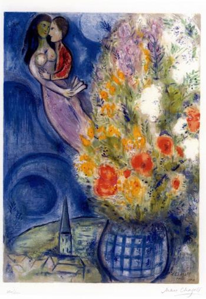 Les Coquelicots (Mourlot Band V, Nr. CS 2) by Marc Chagall