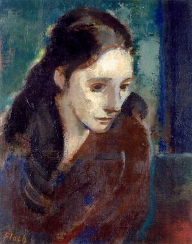 Bildnis eines Mädchens by Joseph Floch