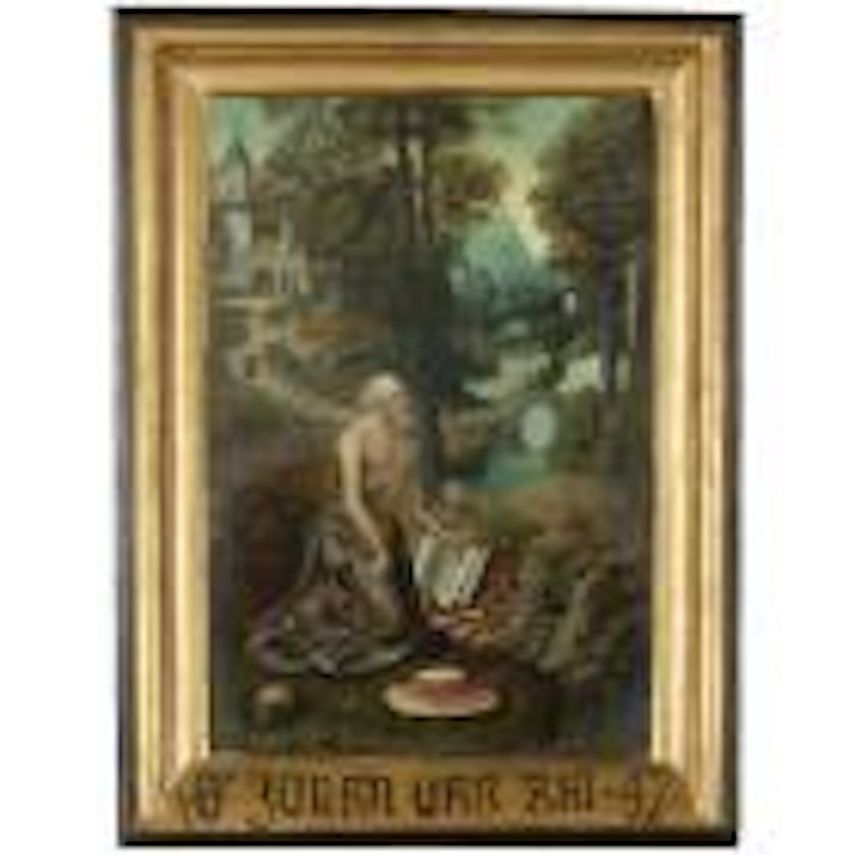 The penitent Saint Jerome by Joachim Patenier