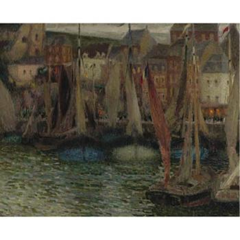 Bateaux à Tréport by Henri Le Sidaner