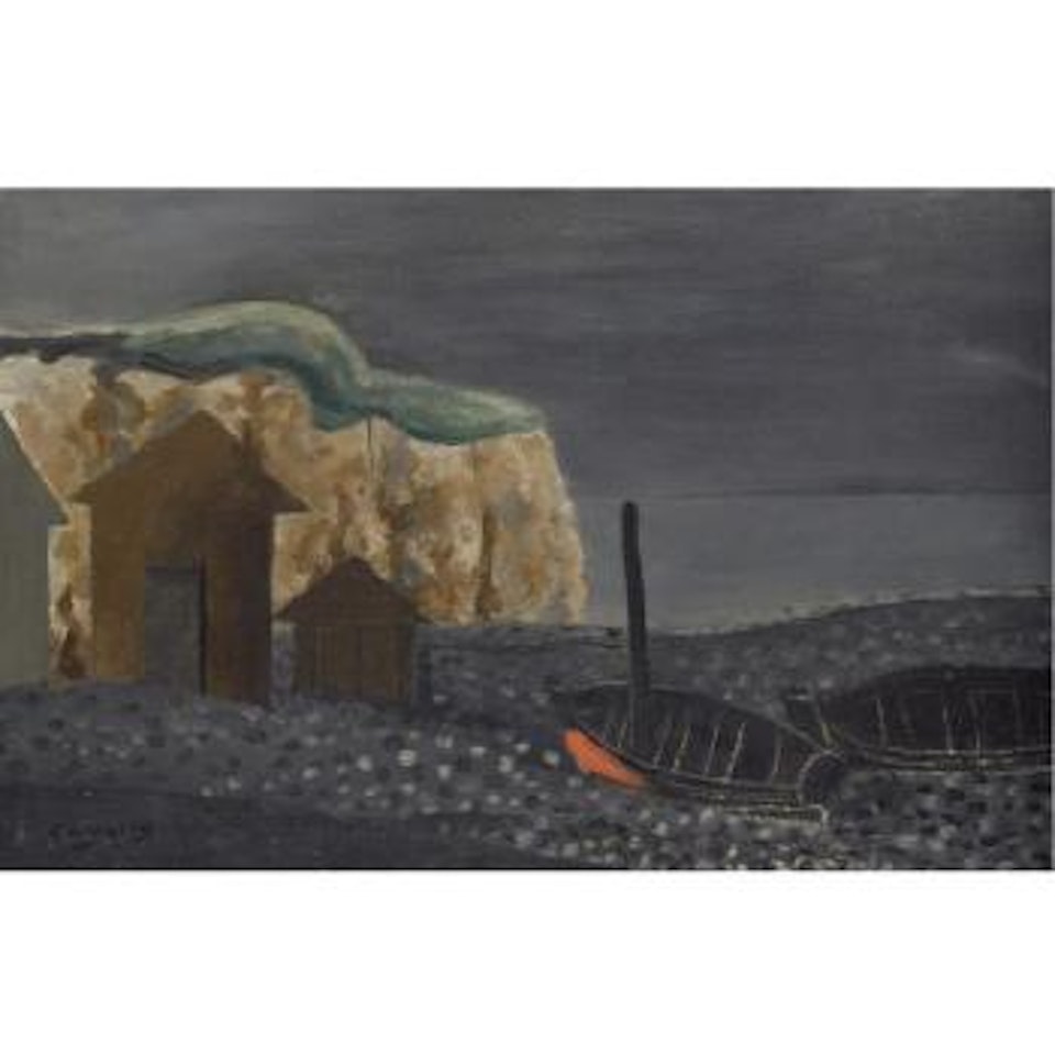Plage aux cabines by Georges Braque
