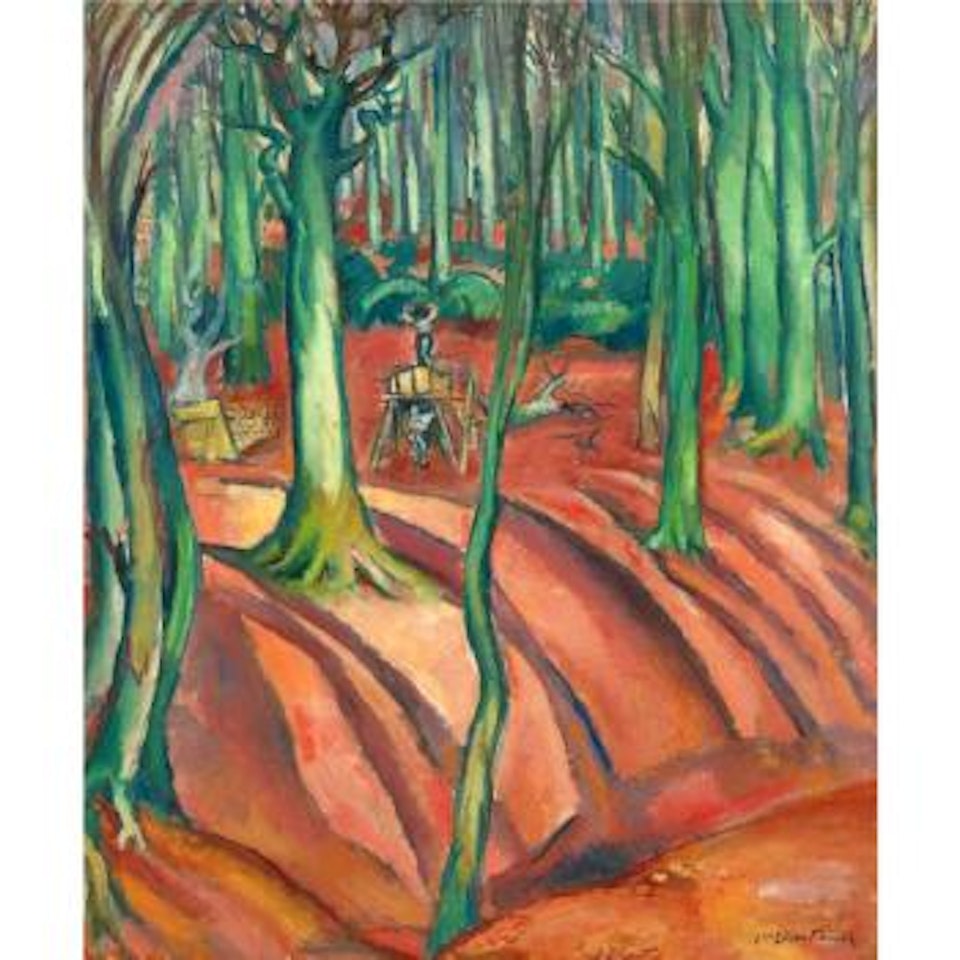 Le forêt en automne by Othon Friesz