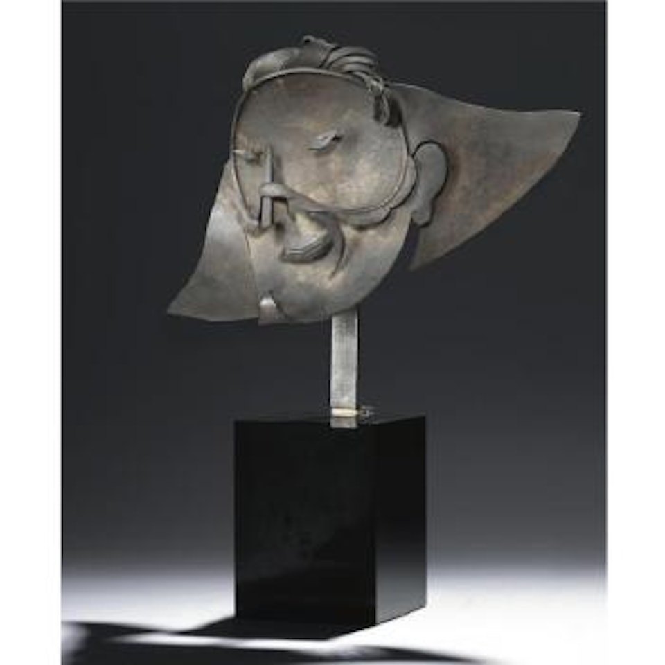 Masque d'arlequin souriant III by Pablo Gargallo