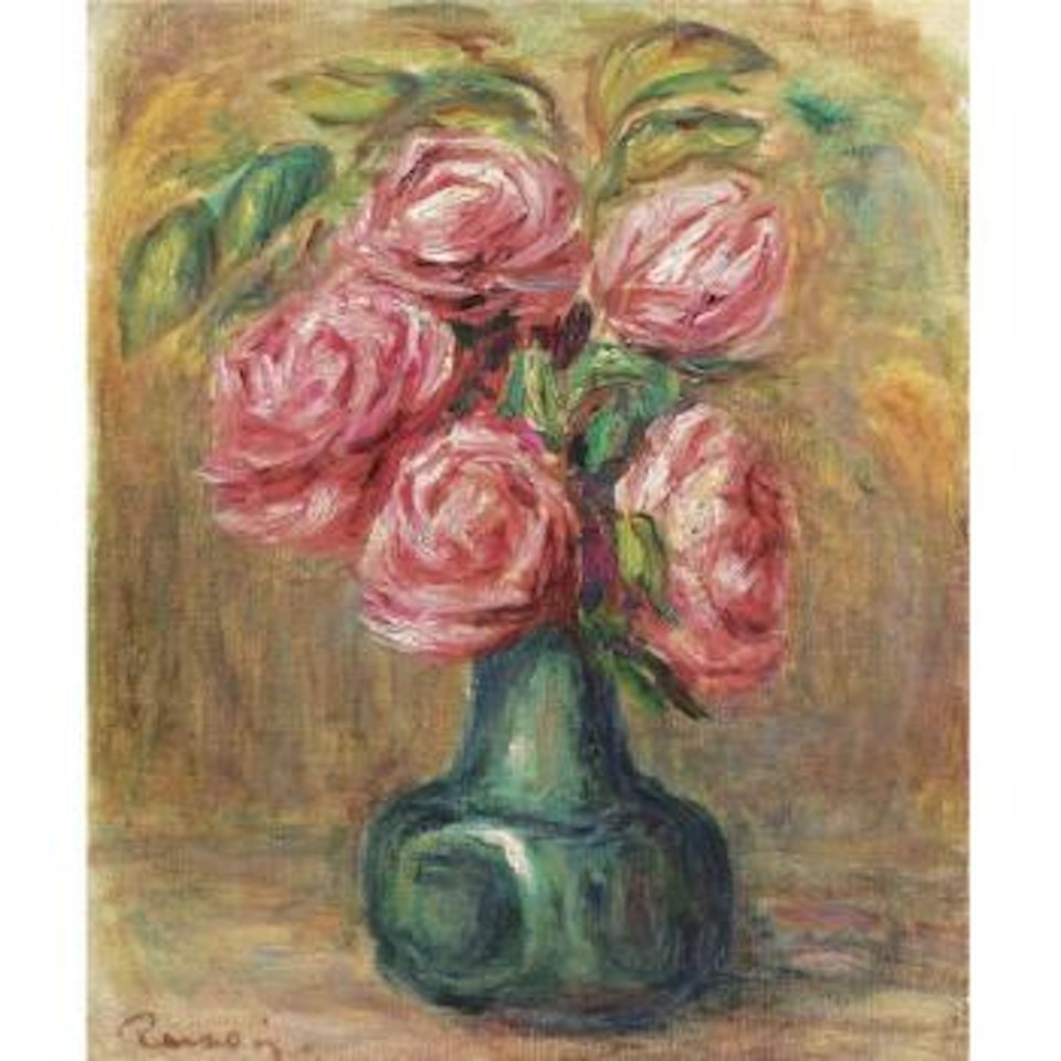 Vase de fleurs by Pierre-Auguste Renoir