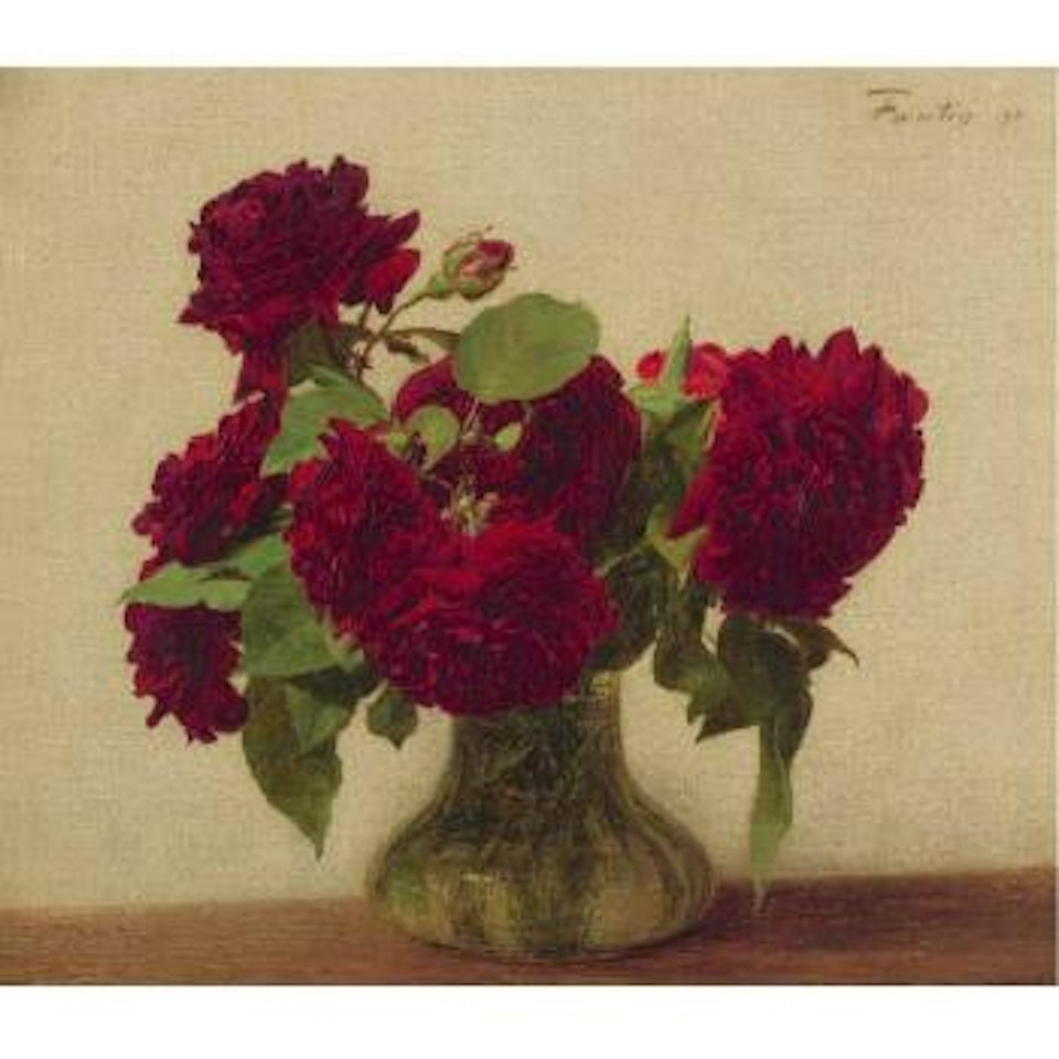 Roses Foncées by Henri Fantin-Latour