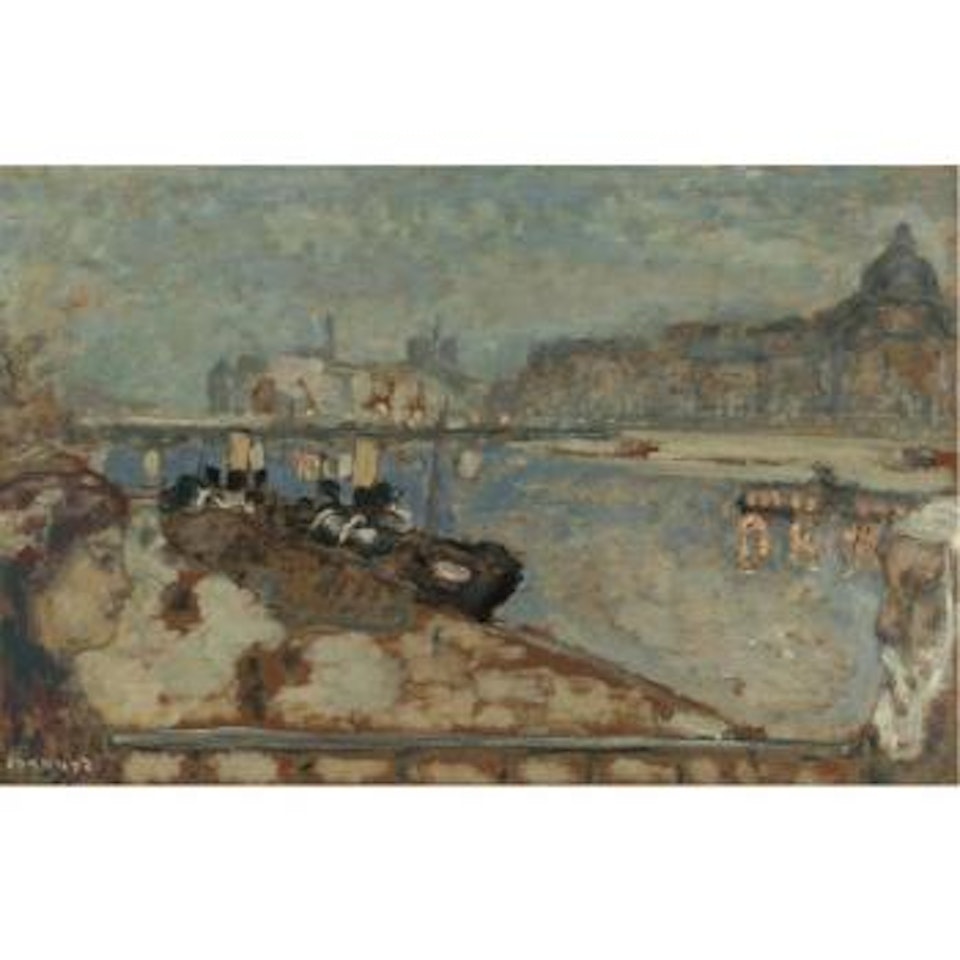Les quais de Paris by Pierre Bonnard