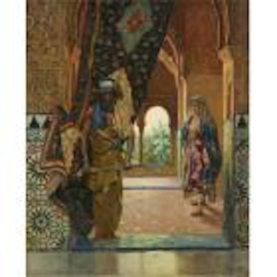 The Guard of the Harem by Rudolf Ernst