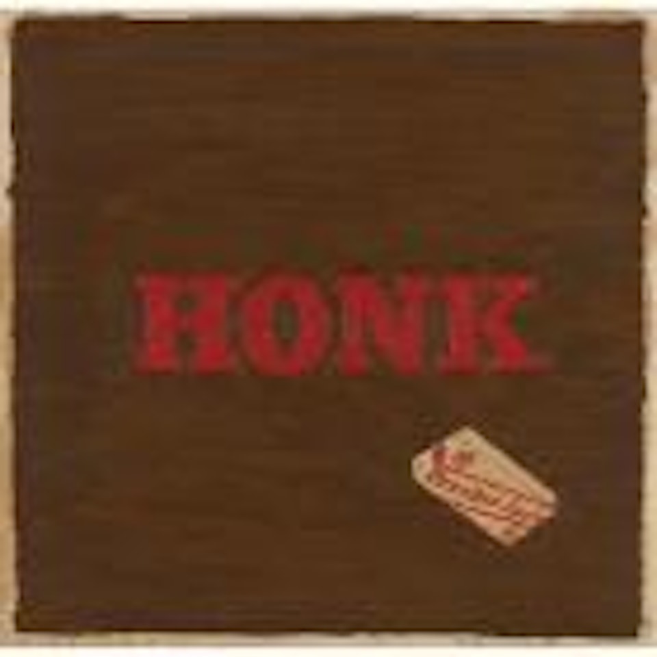 Honk (Cracker Jack) by Ed Ruscha
