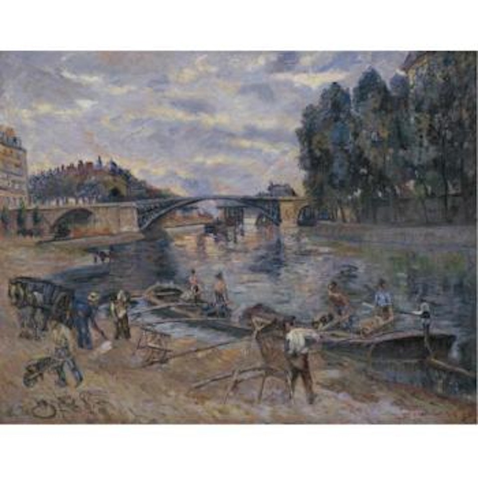 Le pont de Sully, Paris by Armand Guillaumin