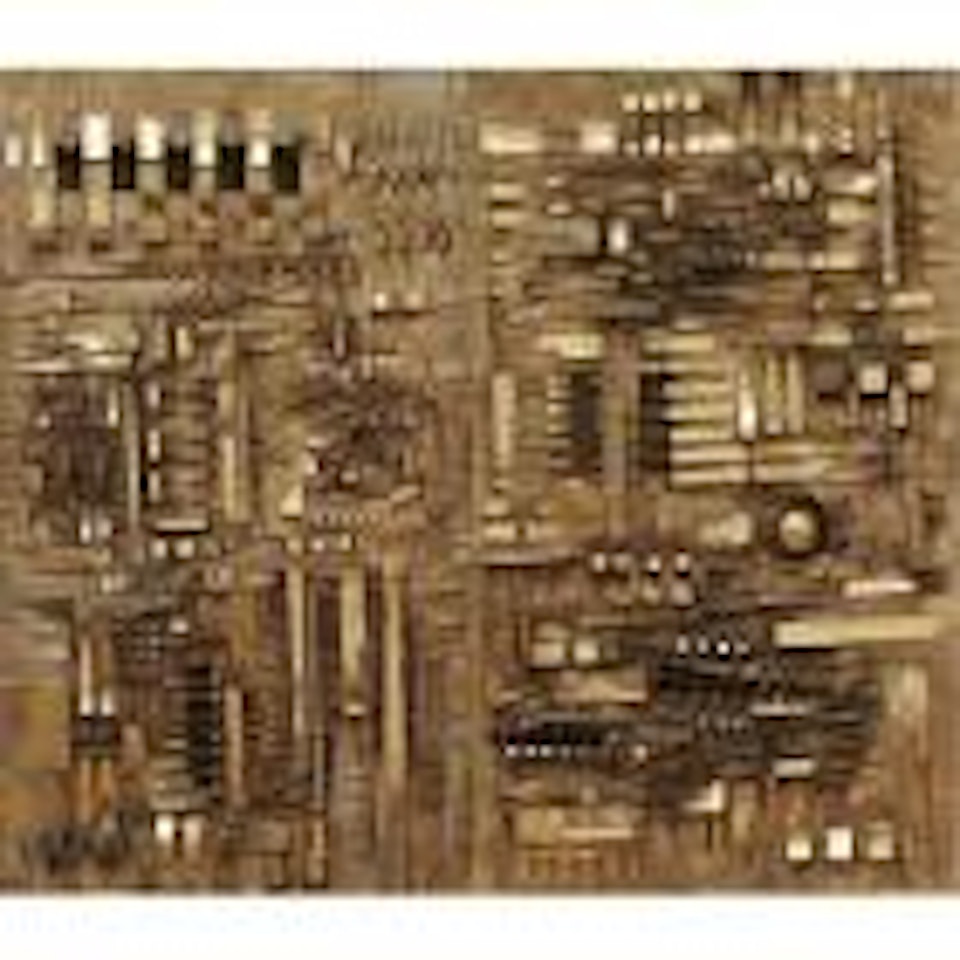 Bassorilievo by Arnaldo Pomodoro