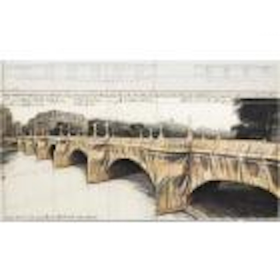 The Pont Neuf wrapped (Project for Paris) by Christo
