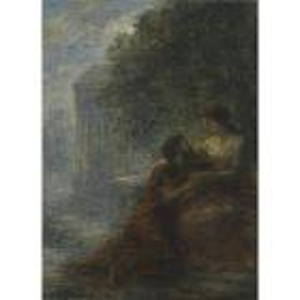 Scene de l'opera: duo des Troyens by Henri Fantin-Latour