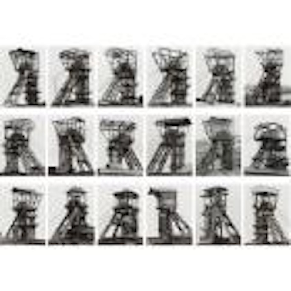 Winding towers by Bernd & Hilla Becher