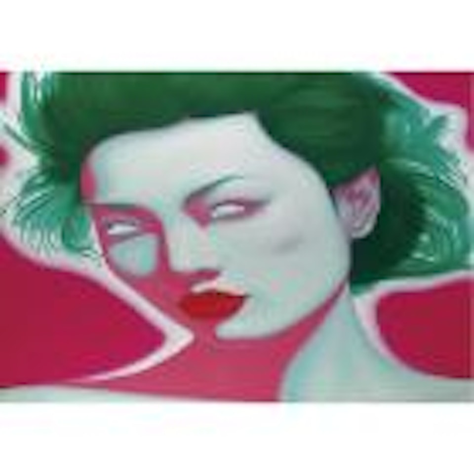 Chinese portrait series no. 9 by Feng Zhengjie