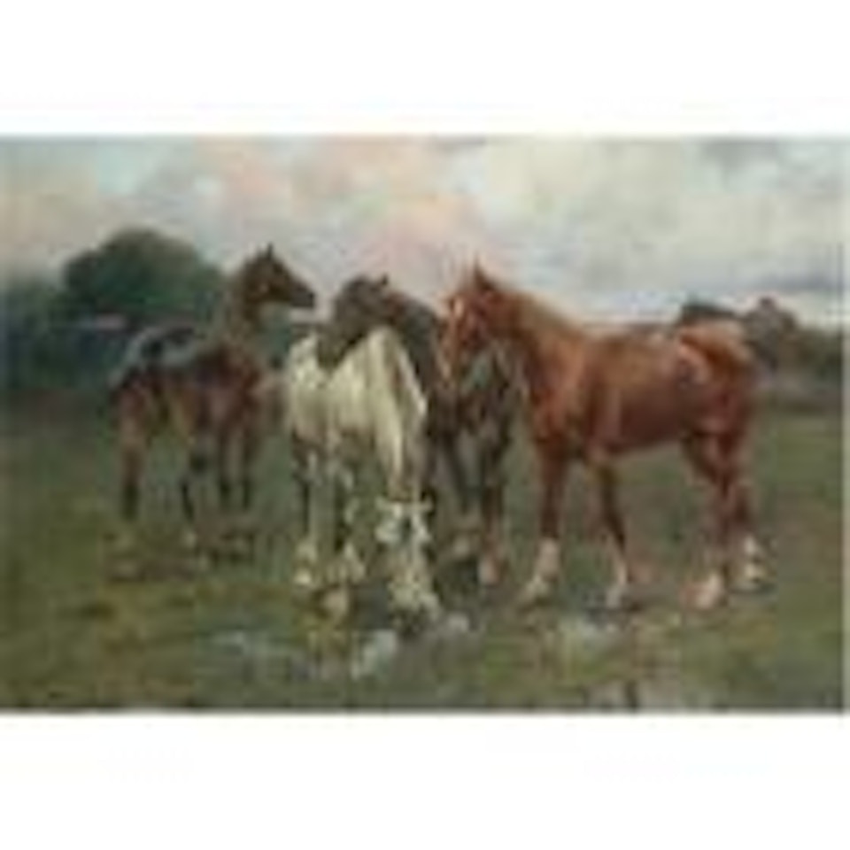 Caballos (Horses) by Jose Cusachs Y Cusachs